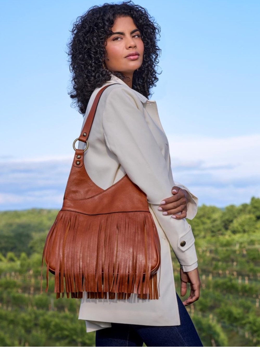 Patricia Nash Pienza Fringe Bag